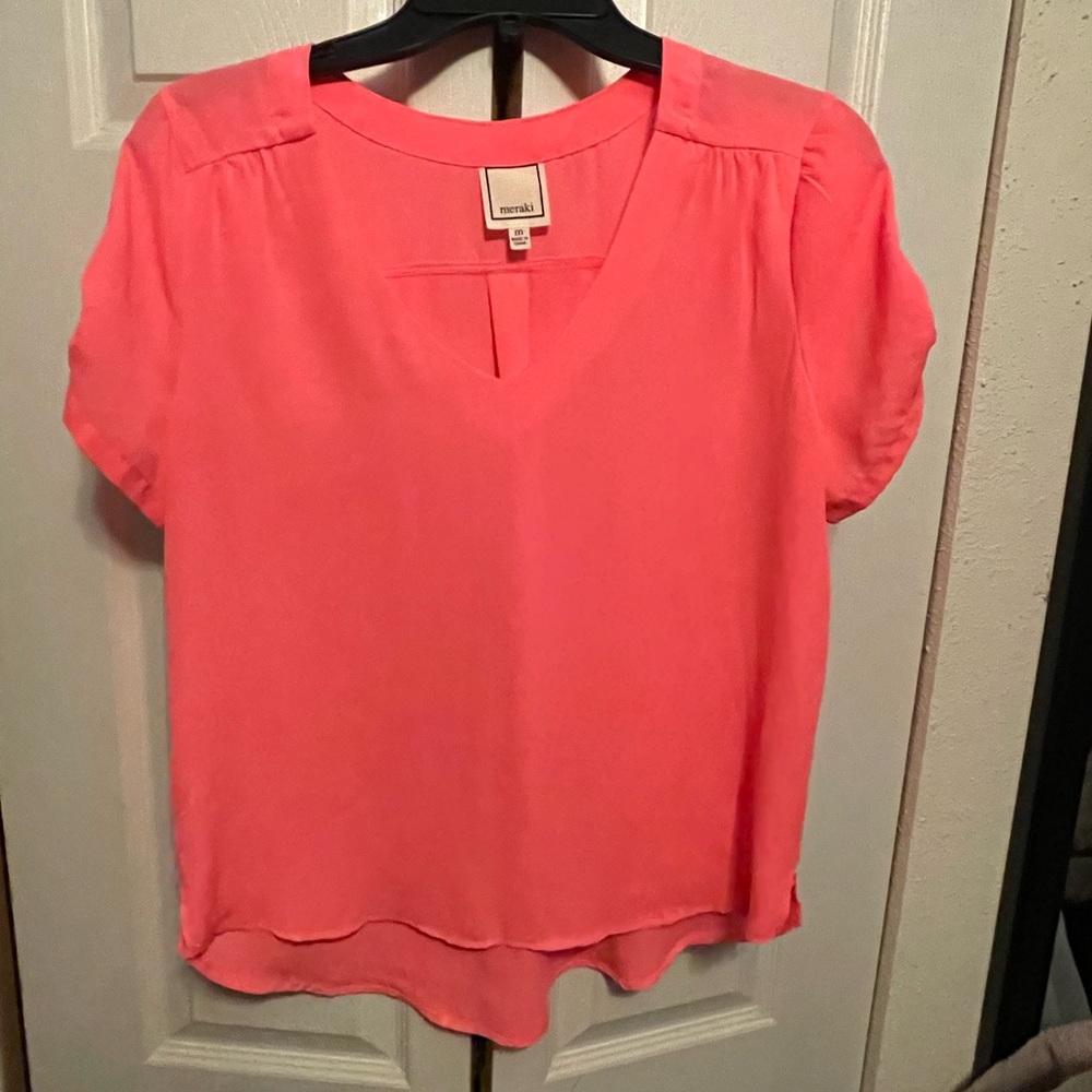 Hot pink Meraki size Medium shirt